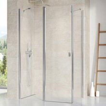 Duššiuksed Ravak Chrome CRV2-120, 120 x 195 cm, satiin/selge klaas