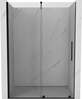 Dušiuksed Mexen Velar 871-150-000-01-70, 150 x 200 cm, must/läbipaistev klaas