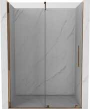 Dušiuksed Mexen Velar 871-150-000-01-60, 150 x 200 cm, roosa kuld/läbipaistev klaas