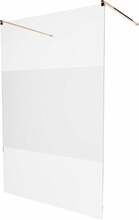 Dušisein Mexen Kioto 800-100-002-60-35, 100 x 200 cm, 8 mm, roosakuld/läbipaistev/poolmatt klaas