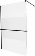 Dušisein Mexen Kioto+ 800-110-121-70-35, 110 x 200 cm, must/selge/külm klaas