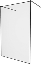 Dušisein Mexen Kioto 800-140-002-70-70, 140 x 200 cm, must/läbipaistev klaas
