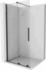 Dušisein Mexen Velar 871-120-000-03-70, 120 x 200 cm, 8 mm, must/läbipaistev klaas