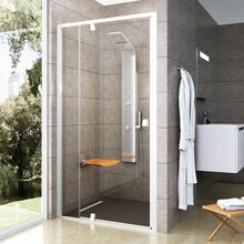 Duššuksed Ravak Pivot PDOP2-100, 100 x 190 cm, valge/läbipaistev klaas