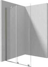 Walk-in lükand dušisein Deante Prizma, 120 x 195 cm, brushed steel
