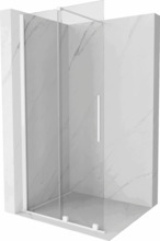 Dušisein Mexen Velar 871-080-000-03-20, 80 x 200 cm, 8 mm, valge/läbipaistev klaas