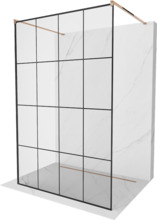 Dušisein Mexen Kioto 800-160-002-60-77, 160 x 200 cm, roosakuld/must muster