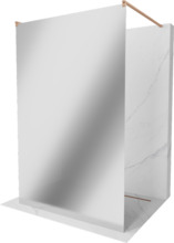 Dušisein Mexen Kioto 800-140-002-65-50, 140 x 200 cm, 8 mm, harjatud vask/peegelklaas