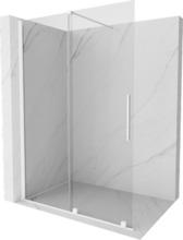 Dušisein Mexen Velar 871-140-000-03-20, 140 x 200 cm, 8 mm, valge/läbipaistev klaas