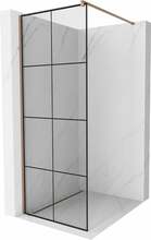 Dušisein Mexen Kioto 800-090-101-60-77, 90 x 200 cm, 8 mm, roosa kuld/must muster
