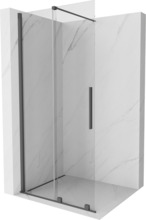 Dušisein Mexen Velar 871-080-000-03-66, 80 x 200 cm, 8 mm, harjatud hall/selge klaas