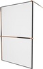 Dušisein Mexen Kioto+ 800-140-121-60-70, 140 x 200 cm, roosakuldne/must muster