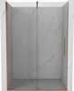Duššuksed Mexen Velar 871-090-000-01-65, 90 x 200 cm, harjatud vask/läbipaistev klaas