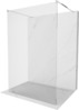 Dušisein Mexen Kioto 800-105-002-01-00, 105 x 200 cm, 8 mm, kroom/läbipaistev klaas