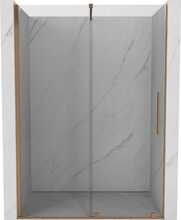 Dušiuksed Mexen Velar 871-140-000-01-65, 140 x 200 cm, harjatud vask/läbipaistev klaas
