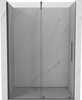 Dušiuksed Mexen Velar 871-110-000-01-66, 110 x 200 cm, harjatud gun gray/läbipaistev klaas