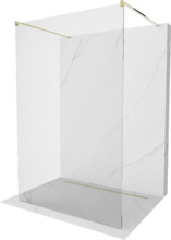 Dušisein Mexen Kioto 800-105-002-50-00, 105 x 200 cm, 8 mm, kuldne/läbipaistev klaas
