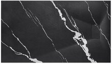 Dušialus Besco Vexo Marble, 130 x 90 cm, must