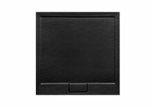 Dušialus Besco Axim UltraSlim, 80 x 80 x 4,5 cm, Stone Effect