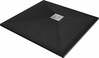 Ruut dušialus Mexen Stone+ 44707070, 70 x 70 cm, must