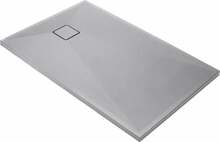 Graniidist dušialus Deante Correo, 100 x 80 cm, metallic grey