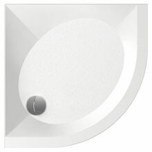 Dušialus PAA ART RO 80 R 550, 80 x 80 cm, valge