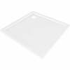 Dušialus Mexen Flow Slim, 110 x 110 cm, White gloss