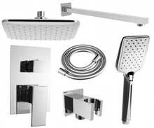 Peidetud dušikomplekt Mexen Uno DR62 71435DR62-00, kroom