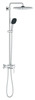 Dušikomplekt Grohe Vitalio Comfort 250 26985001, 250x250 mm, kroom