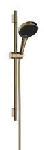 Dušikomplekt Hansgrohe Rainfinity 130 3jet EcoSmart 28746140, 65 cm, harjatud pronks