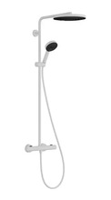 Termostaatdušisüsteem Hansgrohe Pulsify S Puro Showerpipe 260 1jet 24236700, 26 cm, valge matt