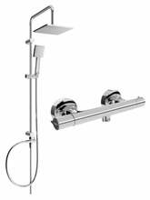 Dušisüsteem Mexen Tord Slim 950x200, kroom