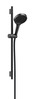 Dušikomplekt Hansgrohe Rainfinity 130 3jet 28745340, 65 cm, kroom/harjatud must