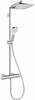 Dušisüsteem Hansgrohe Crometta E 240 26785000, kroom