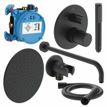 Potitu dušikomplekt Ideal Standard Ceratherm 100 A7573XG, must matt