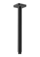 Lakke dušiotsiku hoidik Hansgrohe Vernis Shape 26407670, 30 cm, must matt