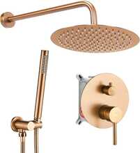 Dušikomplekt Rea Lungo Copper P8809, must
