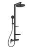 Dušikomplekt Ideal Standard ALU+ BD584XG, matt must, 111 cm
