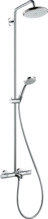 Dušisüsteem Hansgrohe Croma 220 27223000, 22 cm, kroom