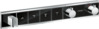 Termostaatsegisti dušihoidikuga Hansgrohe RainSelect 15357600, must/kroom
