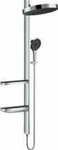 Dušikomplekt Hansgrohe Rainfinity Showerpipe 360 1jet 26842000, kroom/valge