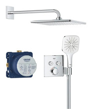 Dušisüsteem Grohe Precision SmartControl 34876000, 310 × 310 mm, kroomitud