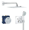 Sisseehitatav dušikomplekt Grohe Grohtherm 34742000, kroomitud