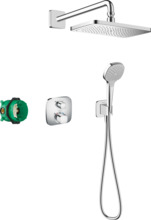 Potitušikomplekt Hansgrohe Croma E 27953000, kroom