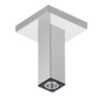 Dušipea hoidik Hansgrohe E 10 cm 24338000, kroom