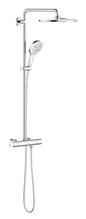 Dušisüsteem Grohe Rainshower SmartActive 310 26648000, 450 mm, läikiv kroom