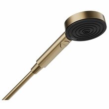 Käsidušiotsik Hansgrohe Pulsify Select S 105 3jet 24110140, harjatud pronks