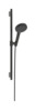 Dušikomplekt Hansgrohe Raindance Alive Select S 24602340, must kroom