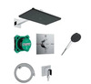 Potikattega dušisüsteem Hansgrohe Raindance Alive Q Design ShowerSet 210/340 1jet 24620000, kroom