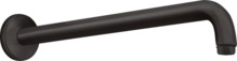 Dušivarras Hansgrohe 27413670, 389 mm, matt must